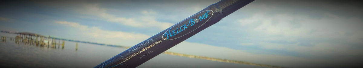 Hella-Bomb™ Saltwater Rods – Tagged #1 Redfish Rod– Cajun Rods