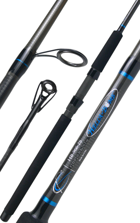 Cajun Rods Hella-Bomb 966 Spin Full Grip