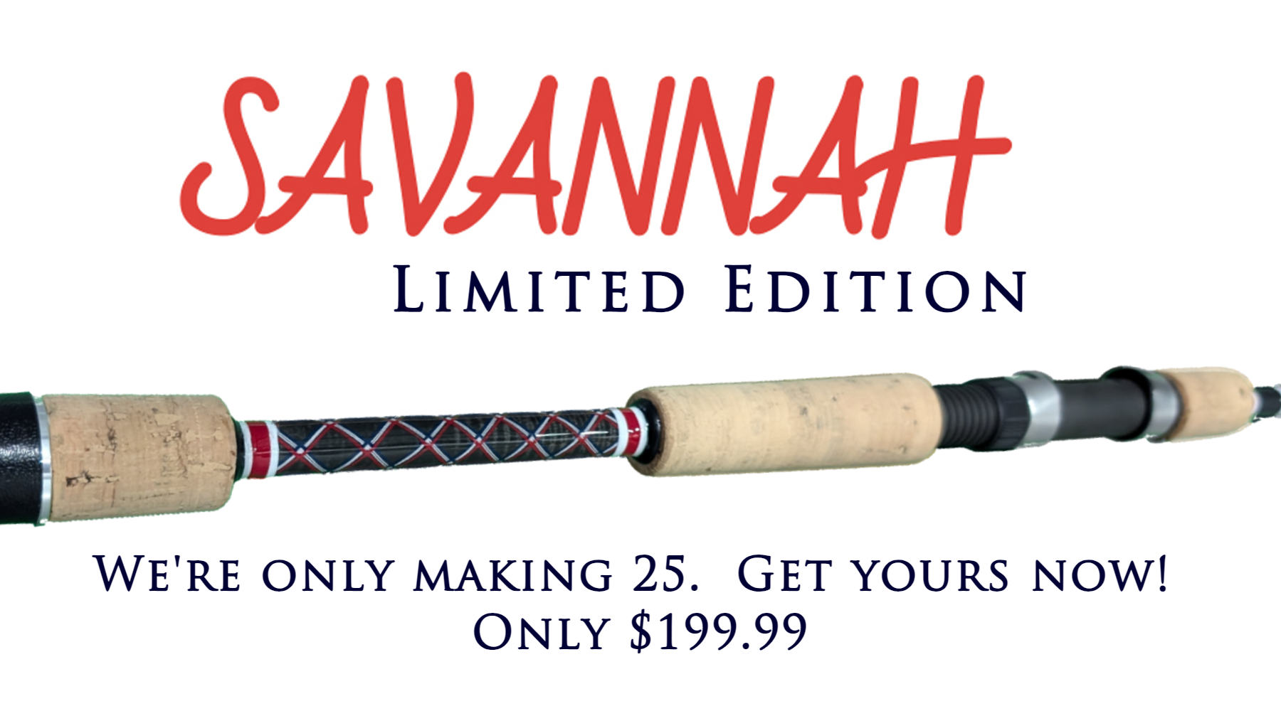 crappie fishing poles in savannah 7 ft. Red White and Blue Limited Edition Savannah
