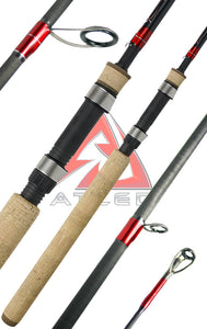Durable Saltwater Fishing Rod - 7' Heavy Fast Action - Split Grip