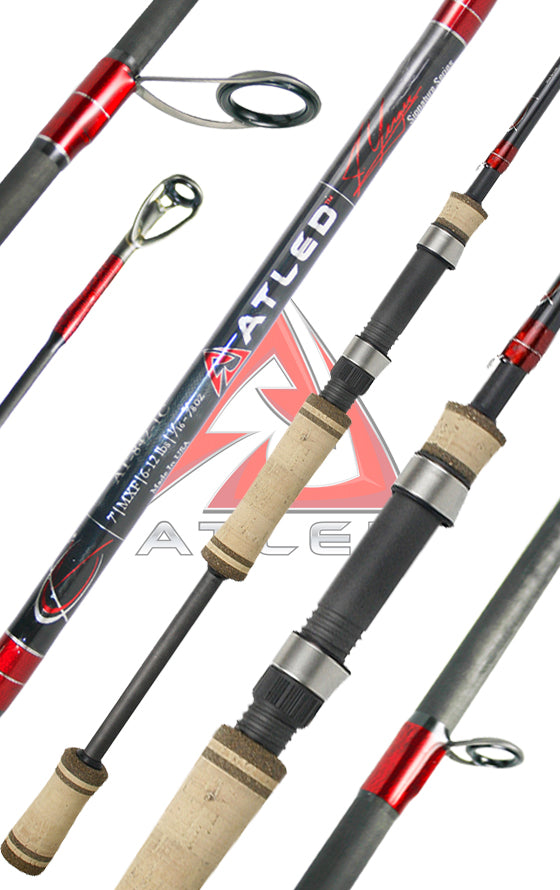 Atled™ 822: 6 ft 10 in / Med Power / Fast Action – Cajun Rods