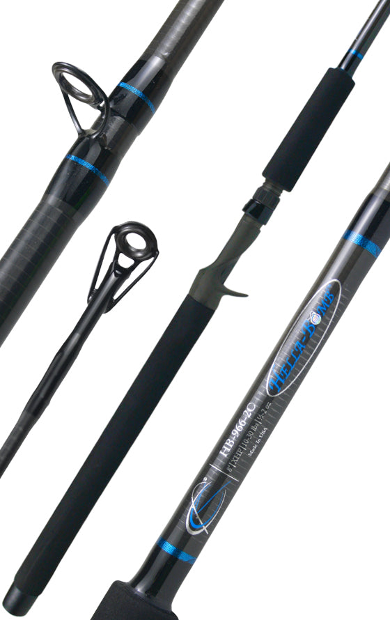 Hella-Bomb™ 935: 7 ft 9 in / Heavy Power / Fast Action – Cajun Rods