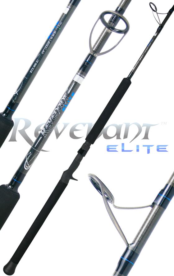 shimano aqua tip rod Revenant Elite Vertical Jigging Rods Spinning | 6 ft 8 in | 2X Heavy