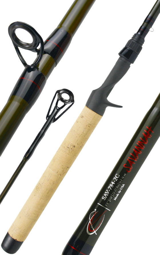 Savannah 784: 6 ft 6 in / Heavy Power / Fast Action Full / Casting