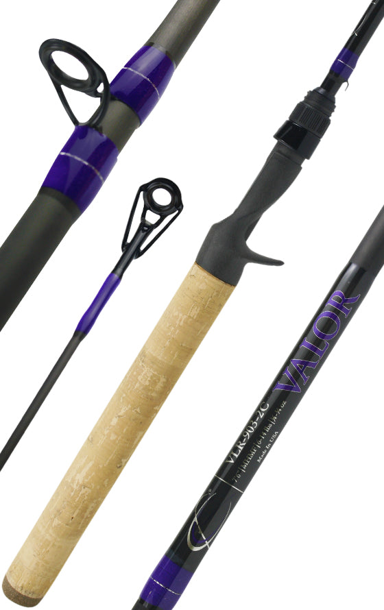 Cajun Rods Valor 903 Cast Full Grip