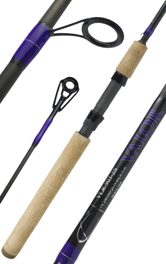 Valor Rods Valor™ 903: 7 ft 6 in / Med. Heavy Power / Moderate Fast Action – Cajun ...